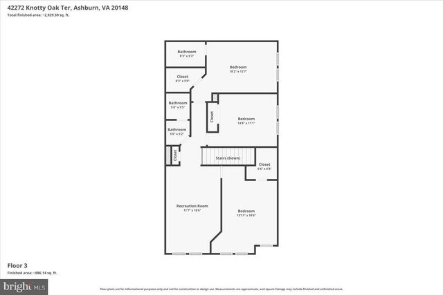 42272 KNOTTY OAK TER, Brambleton, VA 20148