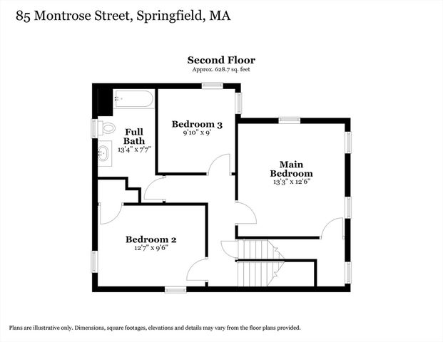 85 Montrose St, Springfield, MA 01109