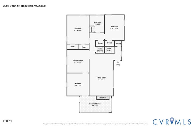 2502 Dolin St, Hopewell, VA 23860