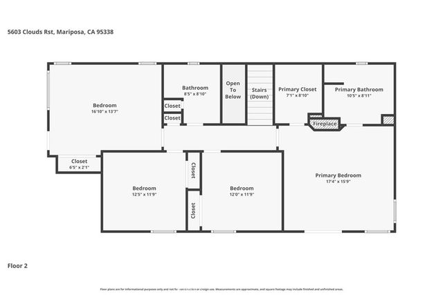 5603 Clouds Rest Road, Mariposa, CA 95338
