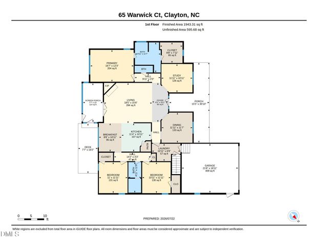 65 Warwick Court, Clayton, NC 27520