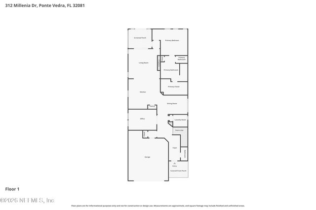 312 MILLENIA Drive, Ponte Vedra, FL 32081