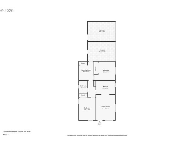 1572 W BROADWAY, Eugene, OR 97402