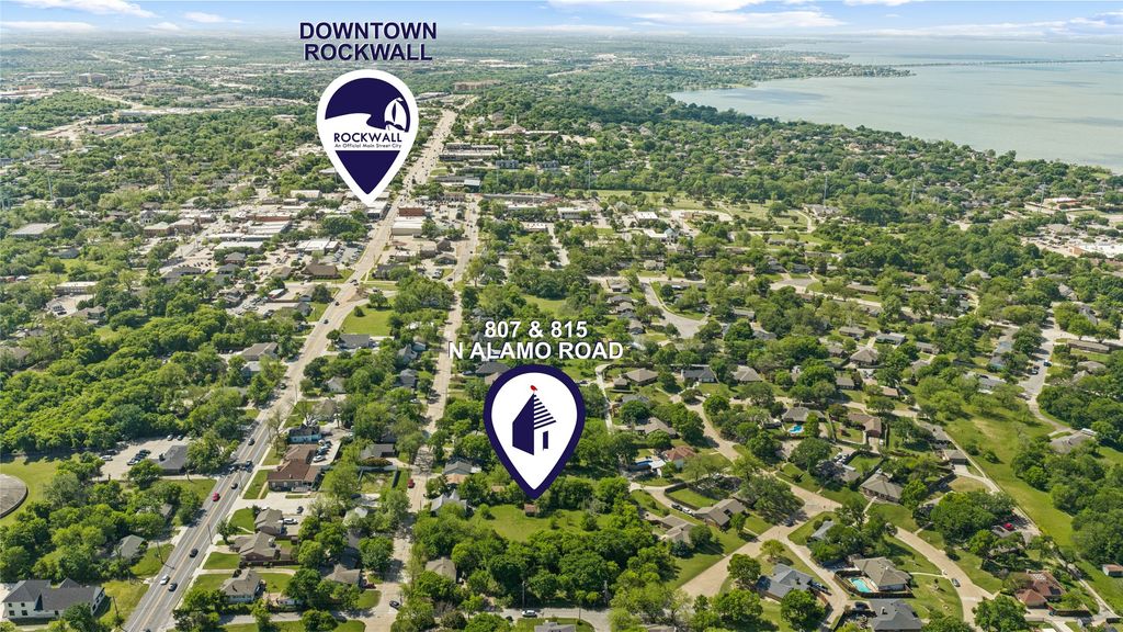 807 & 815 N Alamo Road, Rockwall, TX 75087