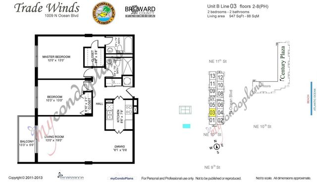 1009 N Ocean Boulevard 503, Pompano Beach, FL 33062