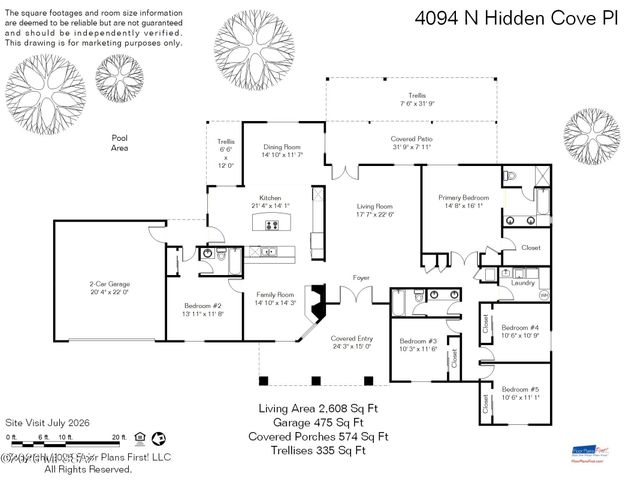 4094 N Hidden Cove Place, Tucson, AZ 85749