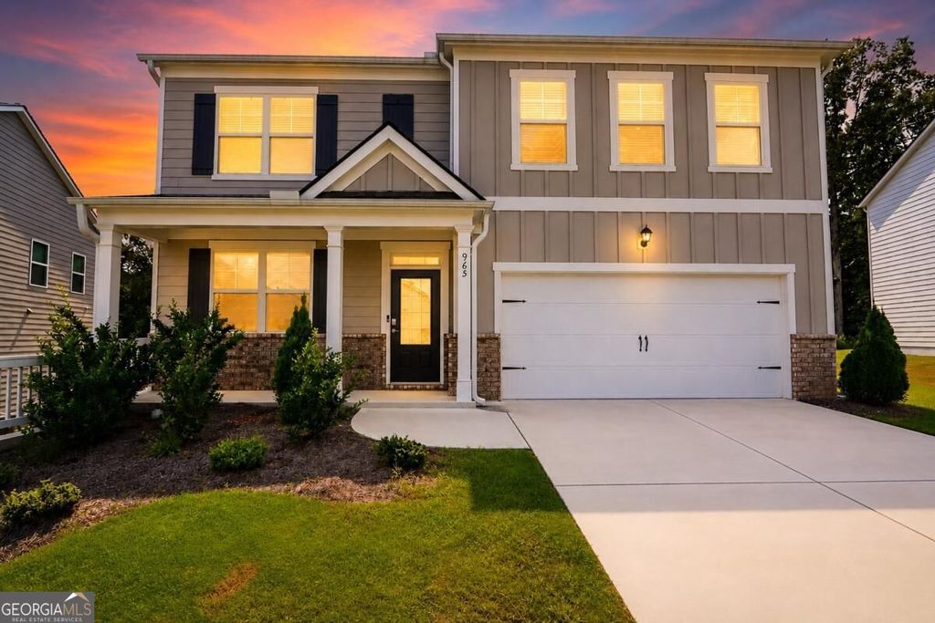 965 Athena Bend, Fairburn, GA 30213 — exterior