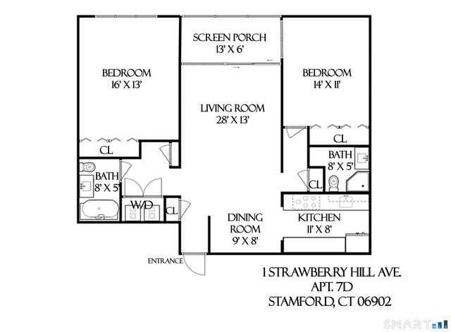 1 Strawberry Hill Avenue 7D, Stamford, CT 06902