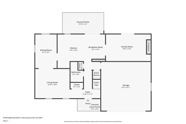 N79W15586 Deerfield TRAIL, Menomonee Falls, WI 53051