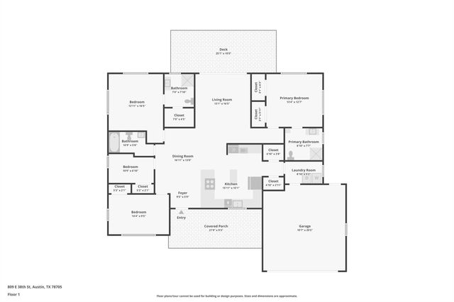 809 E 38th ST, Austin, TX 78705