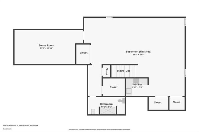 608 NE Ashmont Place, Lee's Summit, MO 64064