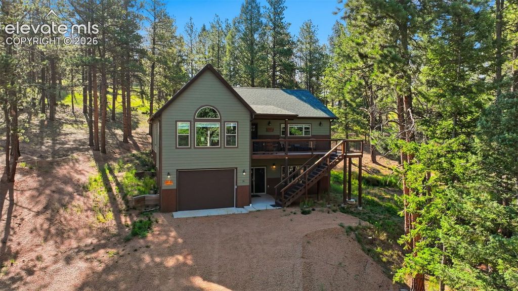 74 Buckskin Circle, Florissant, CO 80816 — exterior
