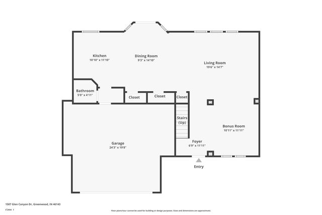 1507 Glen Canyon Drive, Greenwood, IN 46143