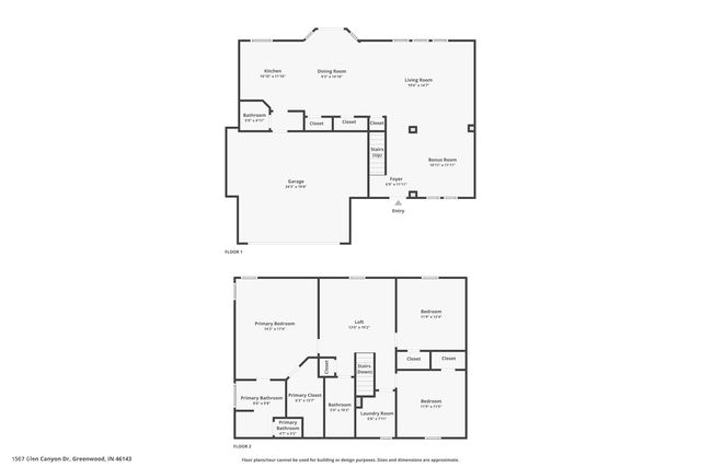 1507 Glen Canyon Drive, Greenwood, IN 46143