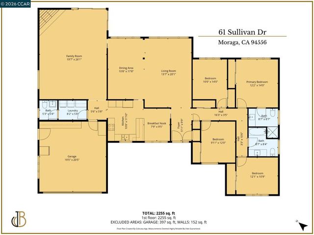 61 Sullivan Dr, Moraga, CA 94556