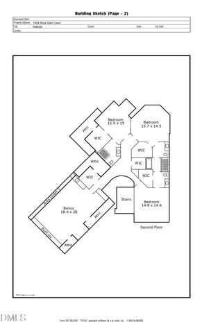 1404 Rock Dam Court, Raleigh, NC 27615