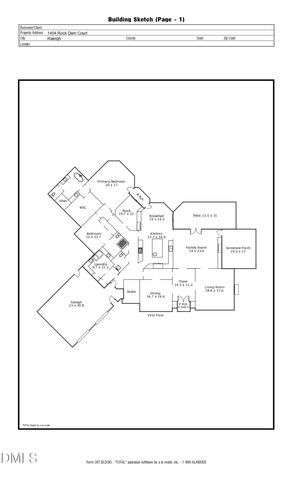 1404 Rock Dam Court, Raleigh, NC 27615