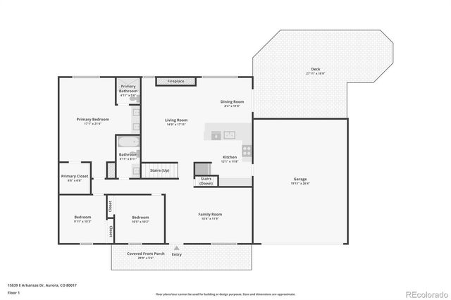 15839 E Arkansas Drive, Aurora, CO 80017