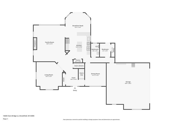 14820 Clare-Bridge LANE, Brookfield, WI 53005