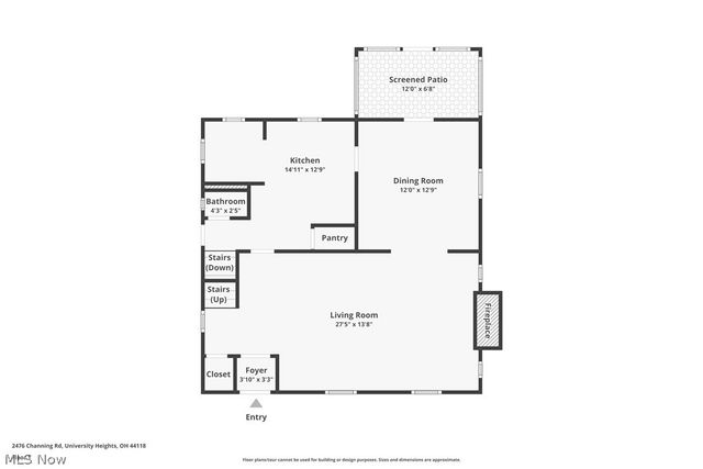 2476 Channing Road, University Heights, OH 44118