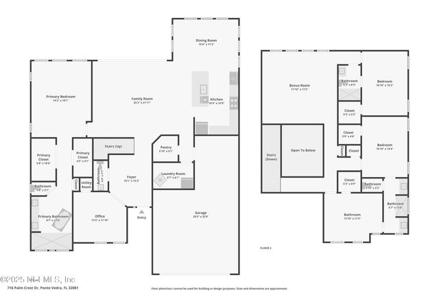 716 PALM CREST Drive, Ponte Vedra, FL 32081