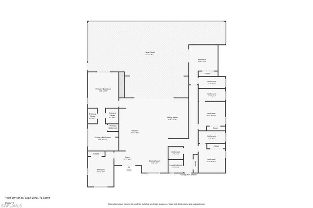 1708 SW 4th ST, Cape Coral, FL 33991