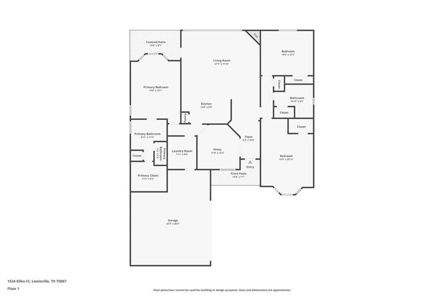 1524 Elika Court, Lewisville, TX 75067