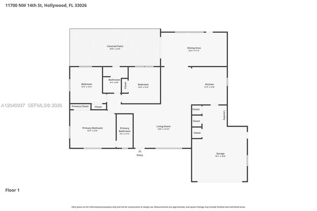 11700 NW 14th St, Pembroke Pines, FL 33026