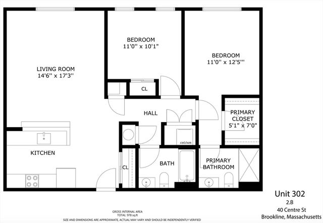 40 Centre St 302, Brookline, MA 02446