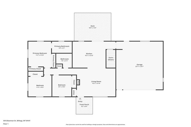 4416 Bowman DRIVE, Billings, MT 59101