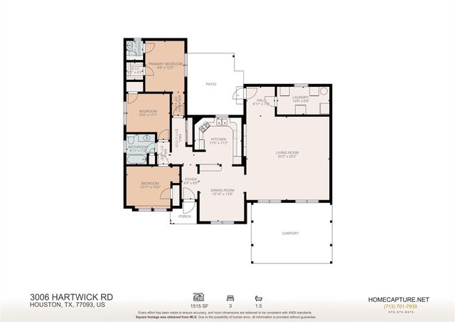 3006 Hartwick Road, Houston, TX 77093