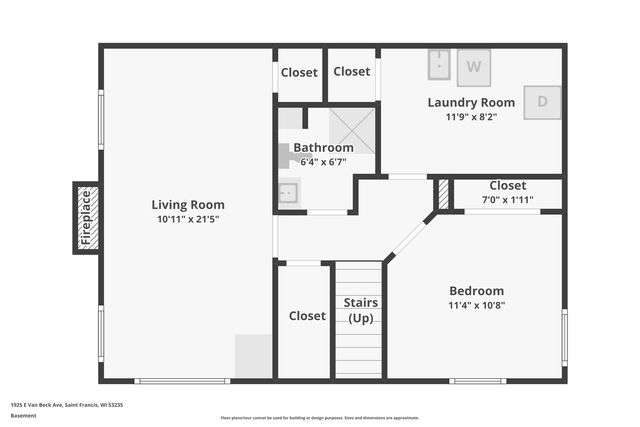 1925 E Van Beck AVENUE, Saint Francis, WI 53235