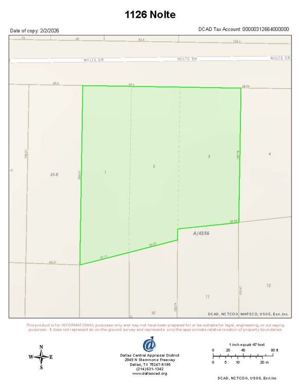 1126 Nolte Drive, Dallas, TX 75208