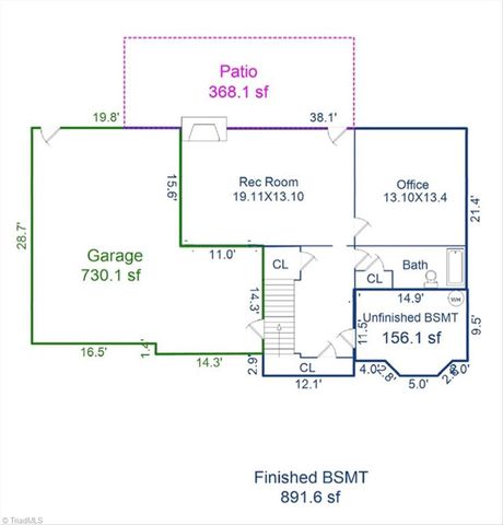 3715 Brownstone Lane, Winston-salem, NC 27106