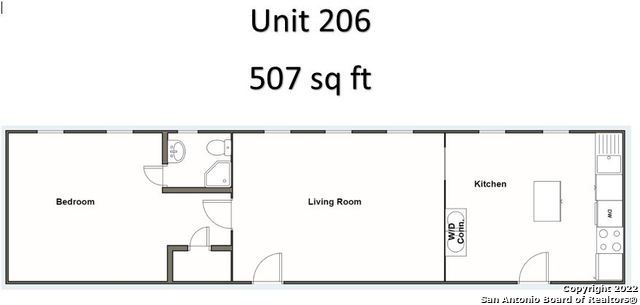 601 N Alamo St Apt 206, San Antonio, TX 78215