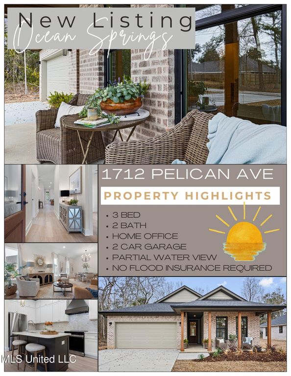 1712 Pelican Avenue, Ocean Springs, MS 39564