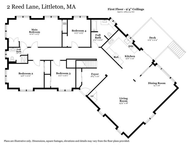 2 Reed Lane, Littleton, MA 01460