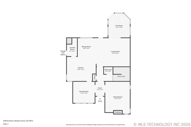 3705 W Iola Street, Broken Arrow, OK 74012