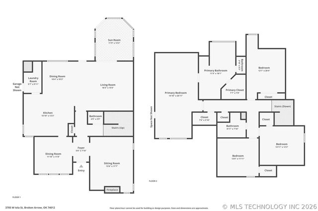 3705 W Iola Street, Broken Arrow, OK 74012