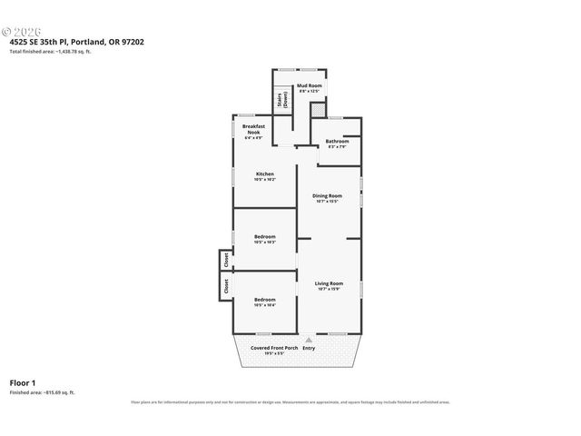 4525 Se 35TH Pl, Portland, OR 97202
