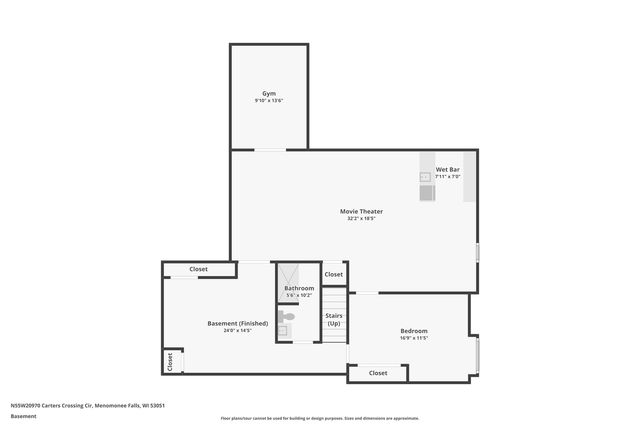 N55W20970 Carters Crossing CIRCLE, Menomonee Falls, WI 53051
