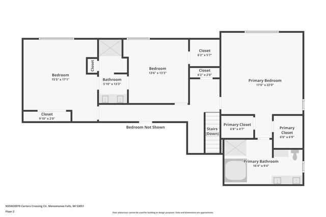 N55W20970 Carters Crossing CIRCLE, Menomonee Falls, WI 53051