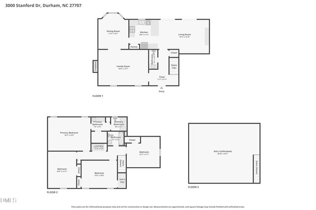 3000 Stanford Drive, Durham, NC 27707