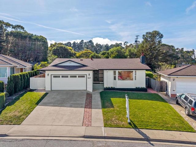 869 Crestview Drive, Millbrae, CA 94030