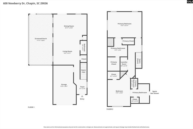 600 Newberry Drive, Chapin, SC 29036