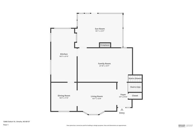 12605 Oakair Drive, Omaha, NE 68137