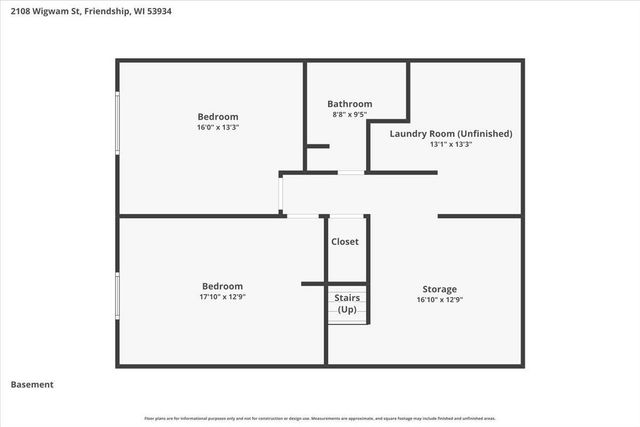 2108 Wigwam Street, Friendship, WI 53934