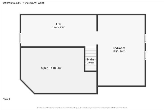 2108 Wigwam Street, Friendship, WI 53934