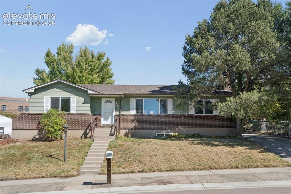 408 Elmwood Drive, Colorado Springs, CO 80907 — exterior