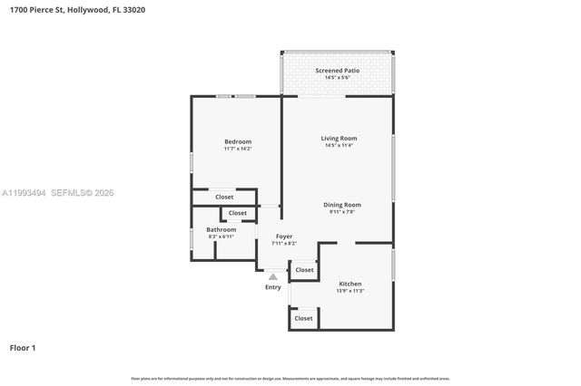 1700 Pierce St 804, Hollywood, FL 33020